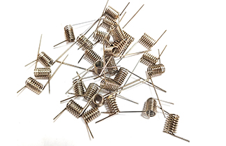 Hair clip coil torsion spring