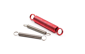 Music wire extension spring