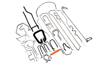 Metal bending spring