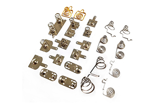wire form battery spring