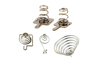 wire form battery spring